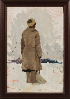 Пластов Аркадий Александрович. Этюд для картины «Герой войны» 